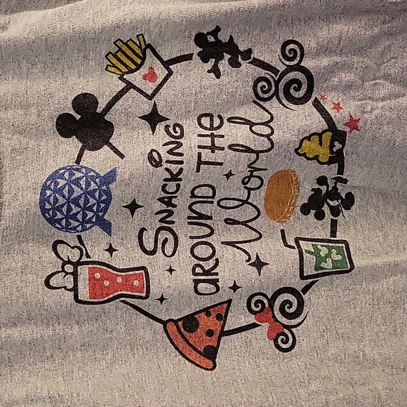 Grey custom disney shirt xs - Picture 2 of 3